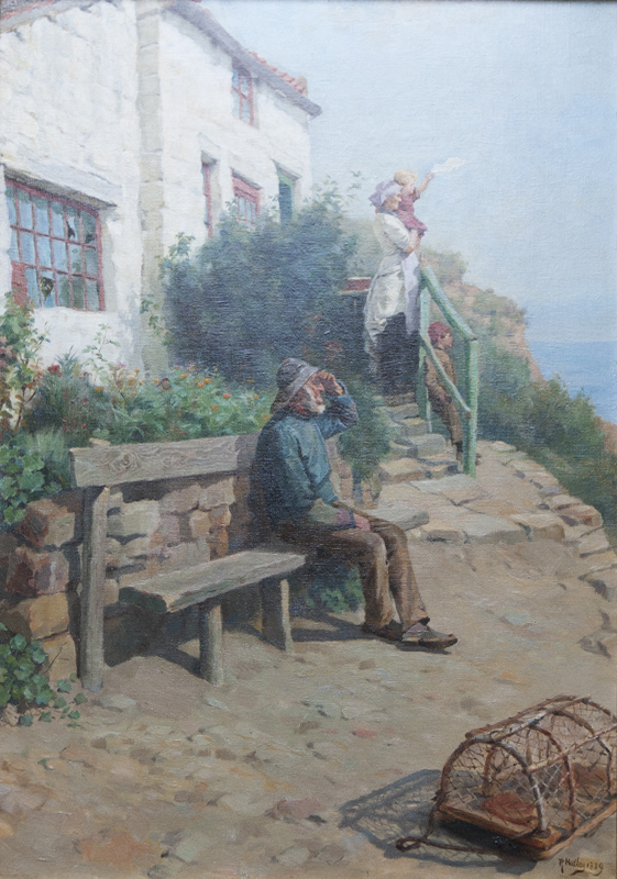 waiting for the boats