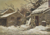 Chickens_in_the_snow